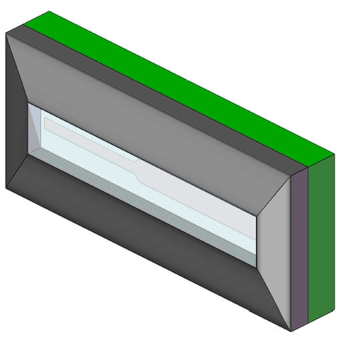 Sensor fotoeléctrico de reflexión directa - iC-LO  - iC-Haus - rectangular / infrarrojo