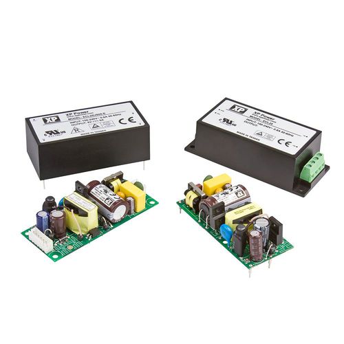 Alimentación eléctrica en riel DIN - ECL25 series - XP Power - para circuito impreso / encapsulada / chasis abierto