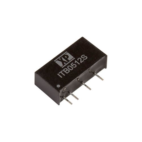 Convertidor DC/DC semirregulado - ITB series - XP Power - SIP-7 / de salida simple