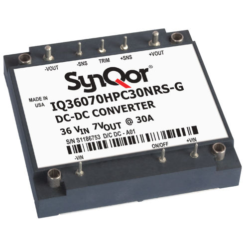 Módulo conversor DC DC aislado - IQ36 - SYNQOR - SMD / industrial / para entornos difíciles