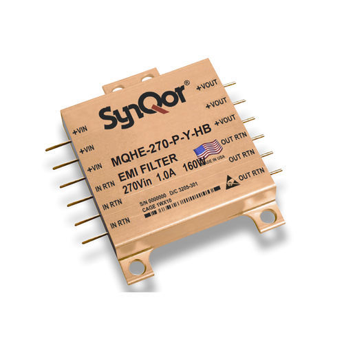 Filtro EMI - 270 Vin - SYNQOR - paso bajo / pasivo / para convertidores DC DC