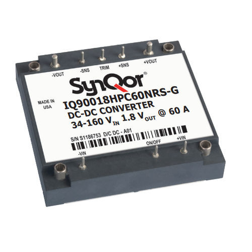 Convertidor DC/DC de alta potencia - IQ90  - SYNQOR - aislado / SMD / industrial