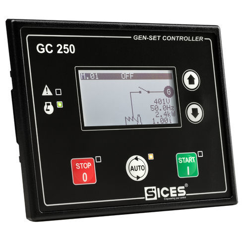 Controlador para grupo electrógeno AMF - GC250 - S.I.C.E.S. - digital / para alimentación de emergencia