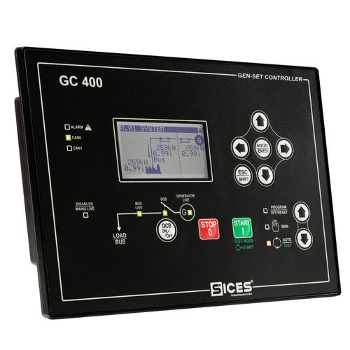 Controlador para grupo electrógeno paralelo - GC400 - S.I.C.E.S. - manual / DOL
