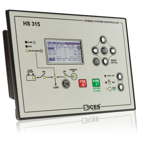 Controlador para grupo electrógeno automático - HS 315 - S.I.C.E.S. - manual / digital
