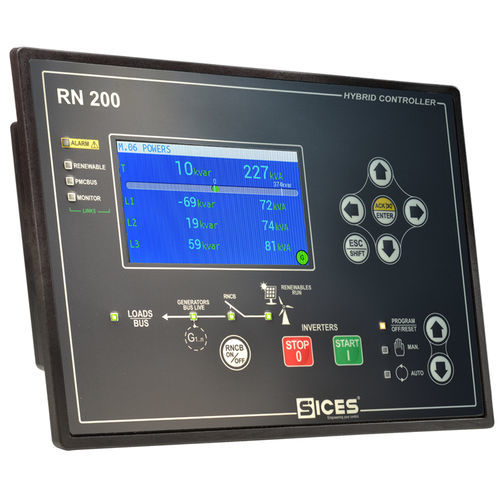 Controlador para grupo electrógeno automático - RN 200 - S.I.C.E.S.
