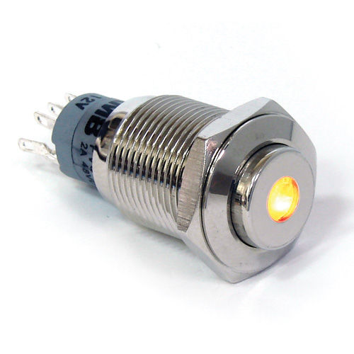 Botón pulsador táctil - PV3 series - E-SWITCH - estanco / IP67 / IP40