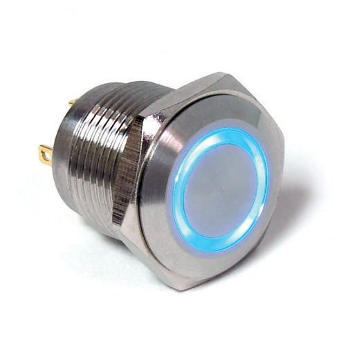 Botón pulsador táctil - PV6 series - E-SWITCH - antivandalismo / estanco / IP65