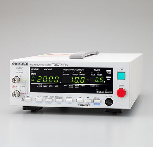 Comprobador de resistencia de aislamiento - TOS7210S - Kikusui Electronics - fotovoltaico