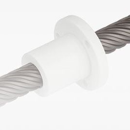 Tornillo de avance de tecnopolímero - EFM - Eichenberger Gewinde - de escayola / de metal / de aluminio