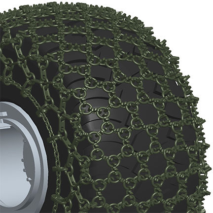 Cadena de tracción para vehículos forestales - Garant Terra Plus X11/X14/X16/X19/X22 - RUD