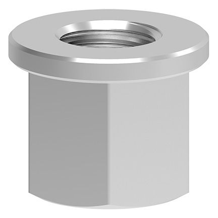 Tuerca hexagonal - Collar nut - RUD - de metal / roscada