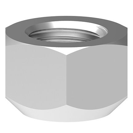 Tuerca hexagonal - Locknuts ISO 7042 - RUD - de freno / de metal / roscada