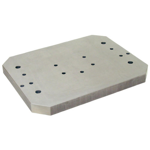 Placa de fijación de hierro fundido - EH 1104.300 - EH 1104.500 series - HALDER France - rectangular