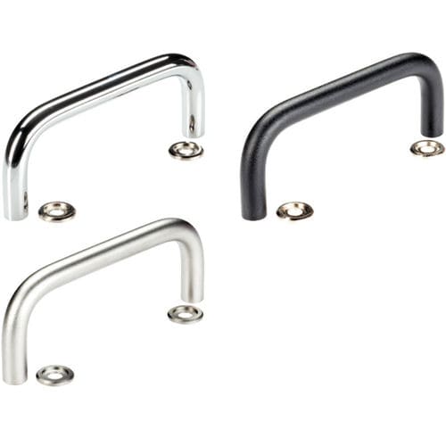 Manilla de puerta - EH 24310. series - HALDER France - para máquina / de acero inoxidable / ergonómica