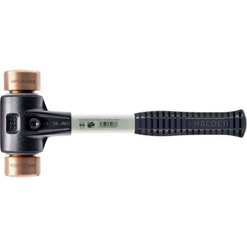 Mazo de impacto - EH 3704 series - HALDER France - de cobre