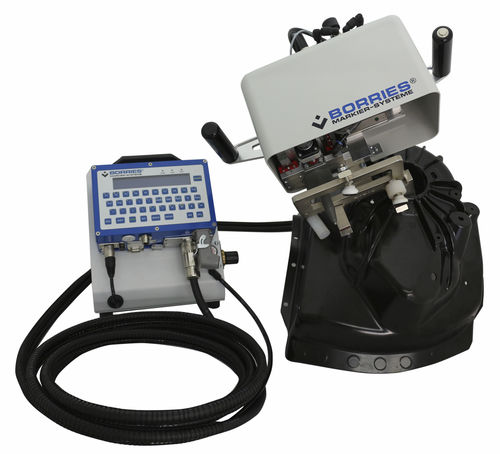 Sistema de marcado por rayado - 317 Hand Held VIN Scribe Marking Unit - BORRIES Markier-Systeme GmbH - neumático / manual / compacto