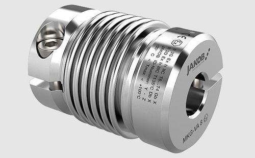 Acoplamiento de fuelle - MKG-VA-Ex - JAKOB Antriebstechnik GmbH - de fuelle metálico / en miniatura / de acero inoxidable