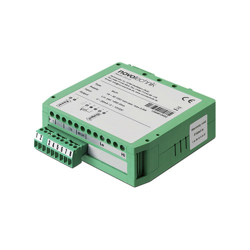 Acondicionador de señal analógico - MUP-080 series - Novotechnik - para sensor / para sensor de desplazamiento