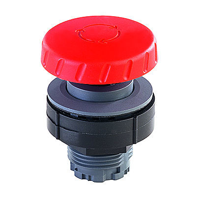 Botón pulsador de seta - KRJV - Georg Schlegel GmbH & Co. KG - IP65 / de bloqueo / no luminoso