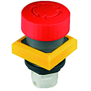 Botón pulsador de parada de emergencia - OKTRON® OKUVGB - Georg Schlegel GmbH & Co. KG - IP65 / IP67 / no luminoso