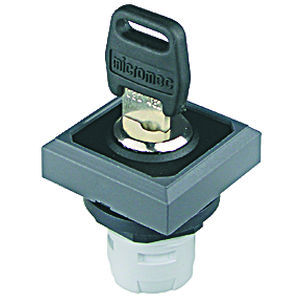 Botón pulsador de llave - OKTRON® OKSSA12 - Georg Schlegel GmbH & Co. KG - IP65 / no luminoso