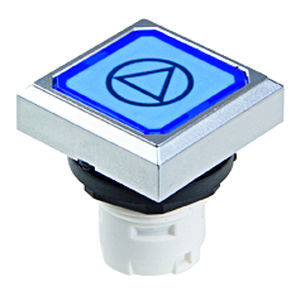 Indicador luminoso montado en panel - OKTRON® OKN - Georg Schlegel GmbH & Co. KG - IP65 / cuadrado
