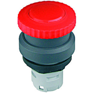 Botón pulsador de seta - OKTRON®-R RKS - Georg Schlegel GmbH & Co. KG - IP65 / con luz / acción momentánea