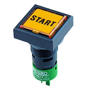 Botón pulsador IP65 - QUARTRON® QXDI - Georg Schlegel GmbH & Co. KG - 1NA / DC / AC