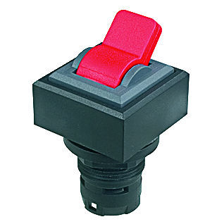 Interruptor basculante - QUARTRON® QXK - Georg Schlegel GmbH & Co. KG - IP65 / atornillable / montado en panel
