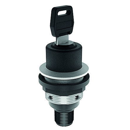 Conmutador de llave - SHORTRON® connect SSSA12II_C009 - Georg Schlegel GmbH & Co. KG - 4 polos / IP65 / montado en panel