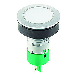 Botón pulsador IP65 - RONTRON-R-JUWEL RRJTI - Georg Schlegel GmbH & Co. KG - 1NA / DC / AC