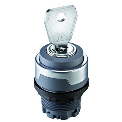 Conmutador de llave - RONDEX-M RMCSSA12E - Georg Schlegel GmbH & Co. KG - IP65 / montado en panel / no luminoso