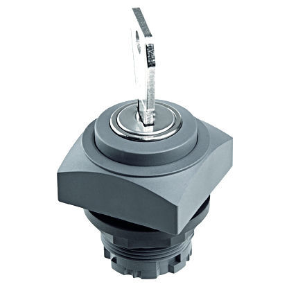 Conmutador de llave - QUARTEX®-R QRSSA12E - Georg Schlegel GmbH & Co. KG - IP65 / montado en panel / no luminoso
