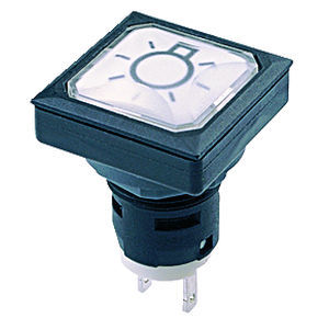 Indicador luminoso montado en panel - OKTRON®-JUWEL OKJL4 - Georg Schlegel GmbH & Co. KG - IP65 / cuadrado