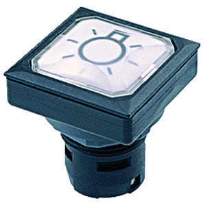 Indicador luminoso montado en panel - OKTRON®-JUWEL OKJN - Georg Schlegel GmbH & Co. KG - IP65 / cuadrado