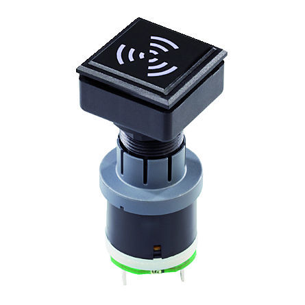 Zumbador IP65 - QUARTRON-JUWEL® QXJNSG+SG-24V - Georg Schlegel GmbH & Co. KG - para montar sobre panel