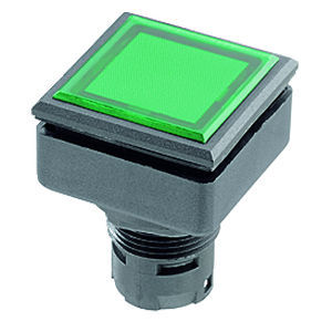 Indicador luminoso montado en panel - QUARTRON-JUWEL® QXJN - Georg Schlegel GmbH & Co. KG - IP65 / cuadrado