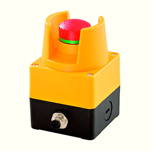 Botón pulsador de parada de emergencia - SIL_QRSKUVOOIM12 - Georg Schlegel GmbH & Co. KG - aislado / IP65 / de plástico