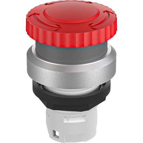 Botón pulsador de parada de emergencia - OKTRON®-R RKVM - Georg Schlegel GmbH & Co. KG - IP65 / con luz