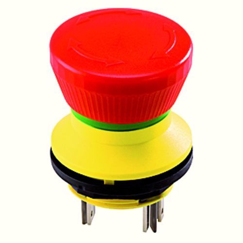 Botón pulsador de parada de emergencia - SHORTRON® FRVKOO - Georg Schlegel GmbH & Co. KG - IP65 / IP67 / 2NC