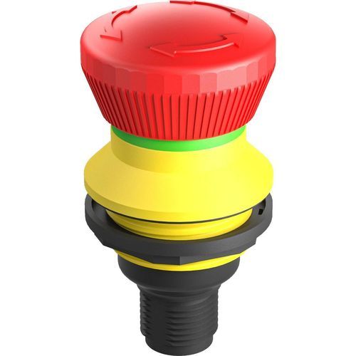 Botón pulsador de seta - SHORTRON® connect FRVKO_C006 - Georg Schlegel GmbH & Co. KG - de parada de emergencia / IP65 / IP67