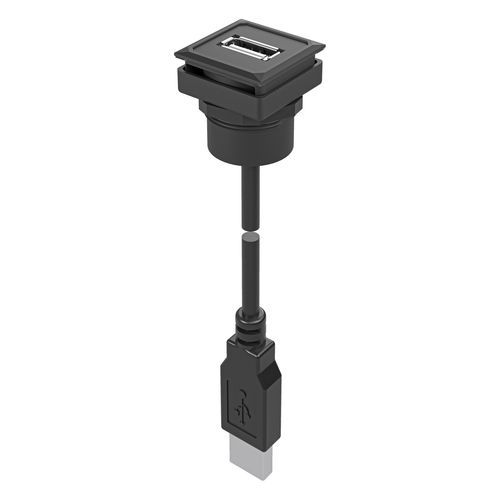Conector de datos - OKTRON®-JUWEL OKJ_USB - Georg Schlegel GmbH & Co. KG - jack / USB / cuadrado