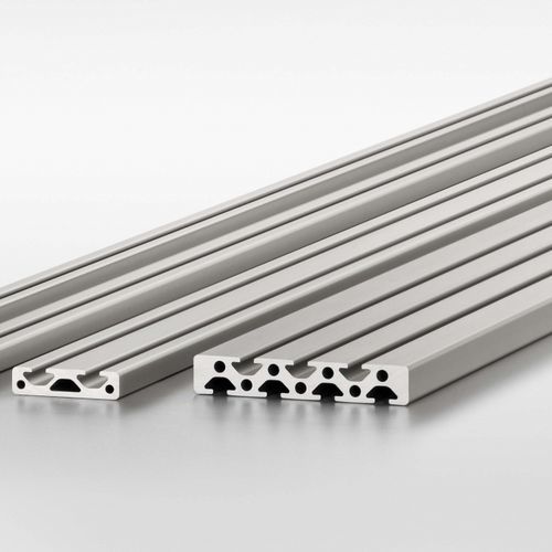 Perfil de aluminio anodizado - 0.0.265.91 - item industrial applications - de botón / de construcción / de peso ligero