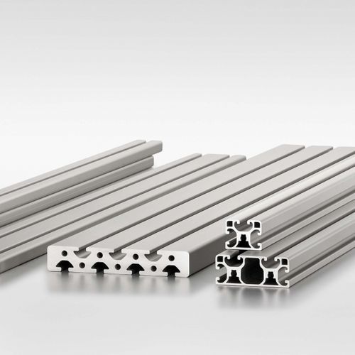Perfil de aluminio anodizado - 7.0.000.01 - item industrial applications - de botón / de marcos / de construcción