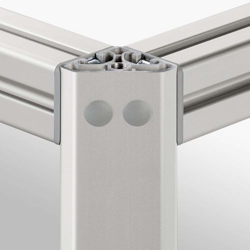 Perfil de aluminio anodizado - 7.0.000.12 - item industrial applications - 45° / para la industria