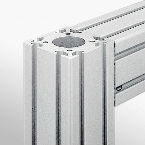 Perfil de aluminio anodizado - 0.0.408.28 - item industrial applications - 45° / montaje