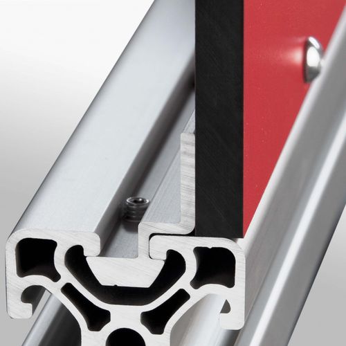 Perfil de aluminio anodizado - 0.0.411.14 - item industrial applications - en U / de estanqueidad