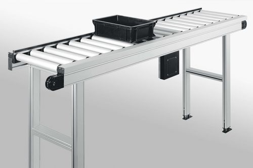 Transportador de rodillos - 0.0.463.53 - item industrial applications - con cadena / de transporte / anchas