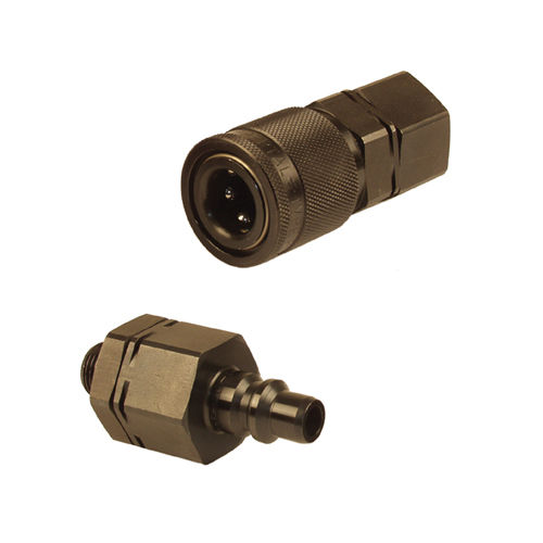 Racor rápido - HP series - WALTHER-PRÄZISION - hidráulico / para gas / de acero inoxidable